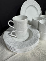 (A) 42-Piece Johnson Bros. Franciscan Country Fayre China Set