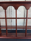 Wooden Curio Hanging Curio Shelf