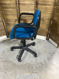 Blue Office Chair, AS IS