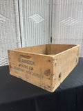 Seabrook Farms Co. Vintage Wooden Crate