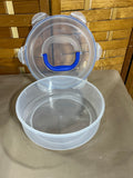 Lock & Lock Round Plastic Food Storage Container A