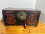 Decorative Asian Style Trunk with Key