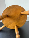 Wooden Vintage 3-Legged Milking Stool