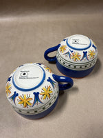 (A) Set Of 2 Mexican Sunrise Coffee Mugs