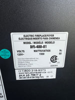 Duraflame Black Electric Fireplace (WORKS)
