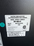Duraflame Black Electric Fireplace (WORKS)
