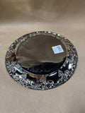 Set Of 5 Light Weight Silver Chargers