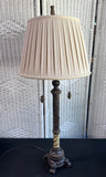 Pacific Coast Lighting Carved Resin Double Pull Switch Lamp (WORKS)