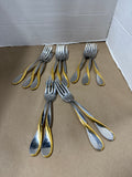 Oneida Golden Aquarius Silverware Set