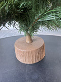 2FT Faux Fir Table Top Christmas Tree with Plastic Base