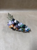Mid Century Stone Grape Cluster
