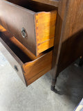 Unagusta Manufacturing Company Antique Petite Armoire/Dresser on Casters ***HEAVY ITEM***READ DETAILS ON PICK UP POLICY***