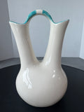 Native American Hand Painted Pottery Wedding Vase