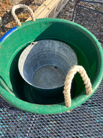 Plastic Tub & Metal Bucket