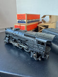 No. 675 Locomotive with Smoke Chamber Vintage Lionel Train for “O” Gauge Track & No. 2466WX Whistle Tender with Boxes & Liners