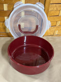 Lock-N- Lock Round Plastic Food Storage Container B