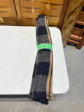 Woven Plaid Rug (E) 33"x27"
