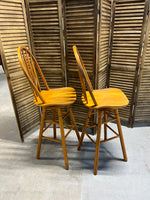 Pair of Swivel Bar Stools