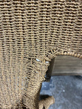 Wicker/Rattan Chair, No Cushions