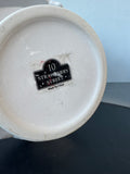 10 Strawberry Street White Ceramic Pedestal Cake Stand