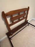 Twin Headboard with Metal Frame