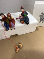 (G) Dept 56 Heritage Village CHRISTMAS AT THE PARK Set of 3