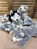 (N) Lot of Plush Wolves