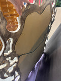 Ornate Carved Florentine Mirror - Made in Italy