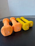 4-Piece Reebok Neoprene Dumbbells (2LBS & 3LBS)