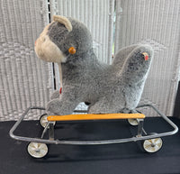 Trupa Italian Vintage Plush Cat Rolling & Rocking Toy