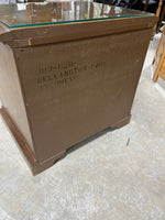 Drexel Night Stand with Protective Glass