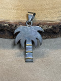 Sterling Palm Tree Pendant