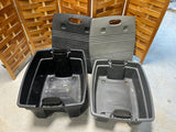Euro United Plastic Storage Bins, Set of 2