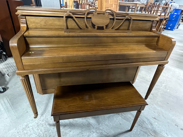 Sohmer & Co. Upright Piano with Bench ***HEAVY ITEM***