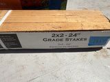 Vigoro No Dig Edging Kit & 6 pc 24" Grade Stakes