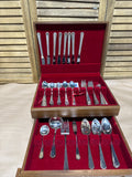 Oneida Silversmith Flatware Set With Case - 72 Pieces