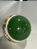 Tuscan Landscape Hand Painted Ornament with Decorative Hook