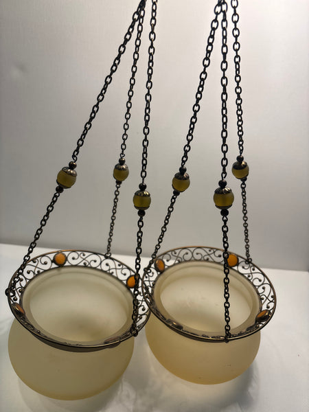Pair of Partylite Hanging Candle Holders