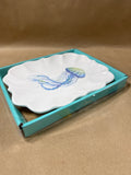 Jelly Fish Ruffled Dish
