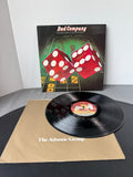 Bad Company: Straight Shooter 1975 Vintage LP Vinyl (A)