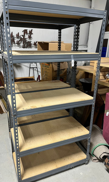 Metal/MDF Garage Shelf, 2 Available, PRICED INDIVIDUALLY, $45 each