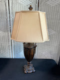Ornate Resin Urn Table Lamp (WORKS)
