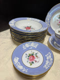 37-Piece Spode England Maritime Rose Bone China Set