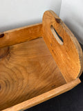 Grape Stenciled Vintage Wooden Caddy