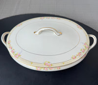 Noritake Nippon The Lorraine Oval Covered Vegetable Bowl