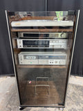 Technics Vintage Complete Stereo System with Audio Cart