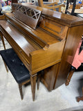Schroeder Upright Piano with Bench ***HEAVY ITEM*** Read Details on Pickup Policy