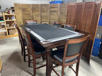 "American Heritage Billiards" Poker & Game Table with (6) Chairs