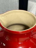 Le Creuset Ceris/Red Ceramic Pitcher