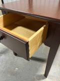 Brown End Table with Drawer